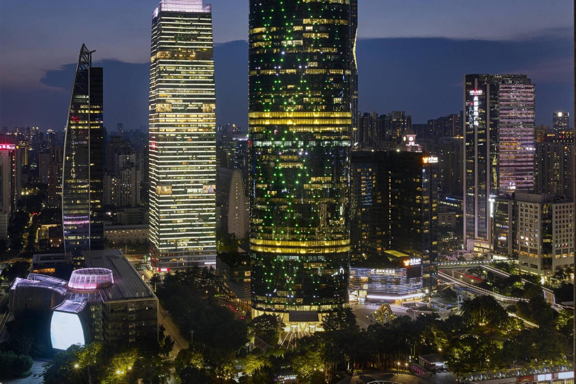 The Ritz-Carlton, Guangzhou Exterior foto