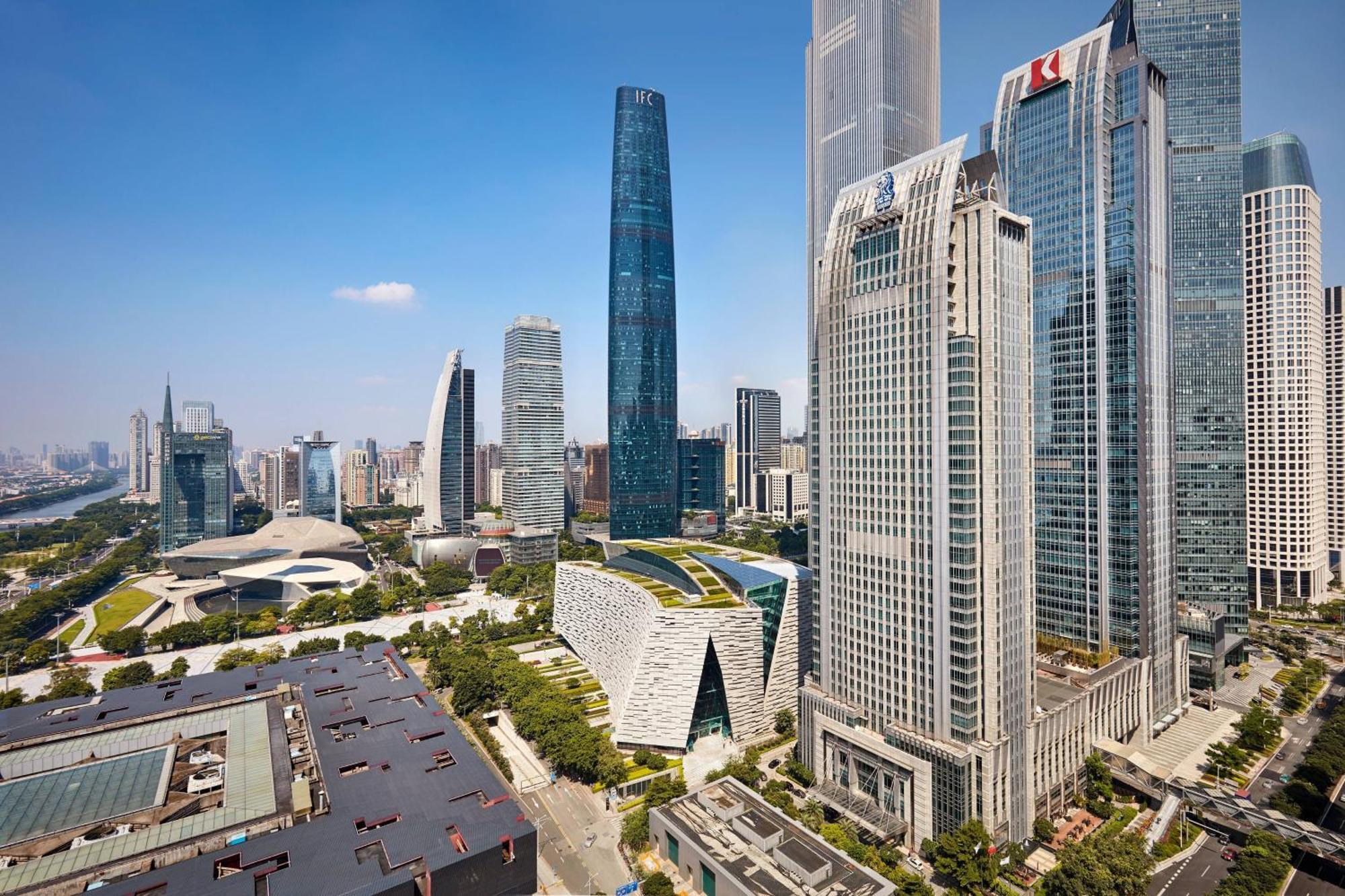 The Ritz-Carlton, Guangzhou Exterior foto