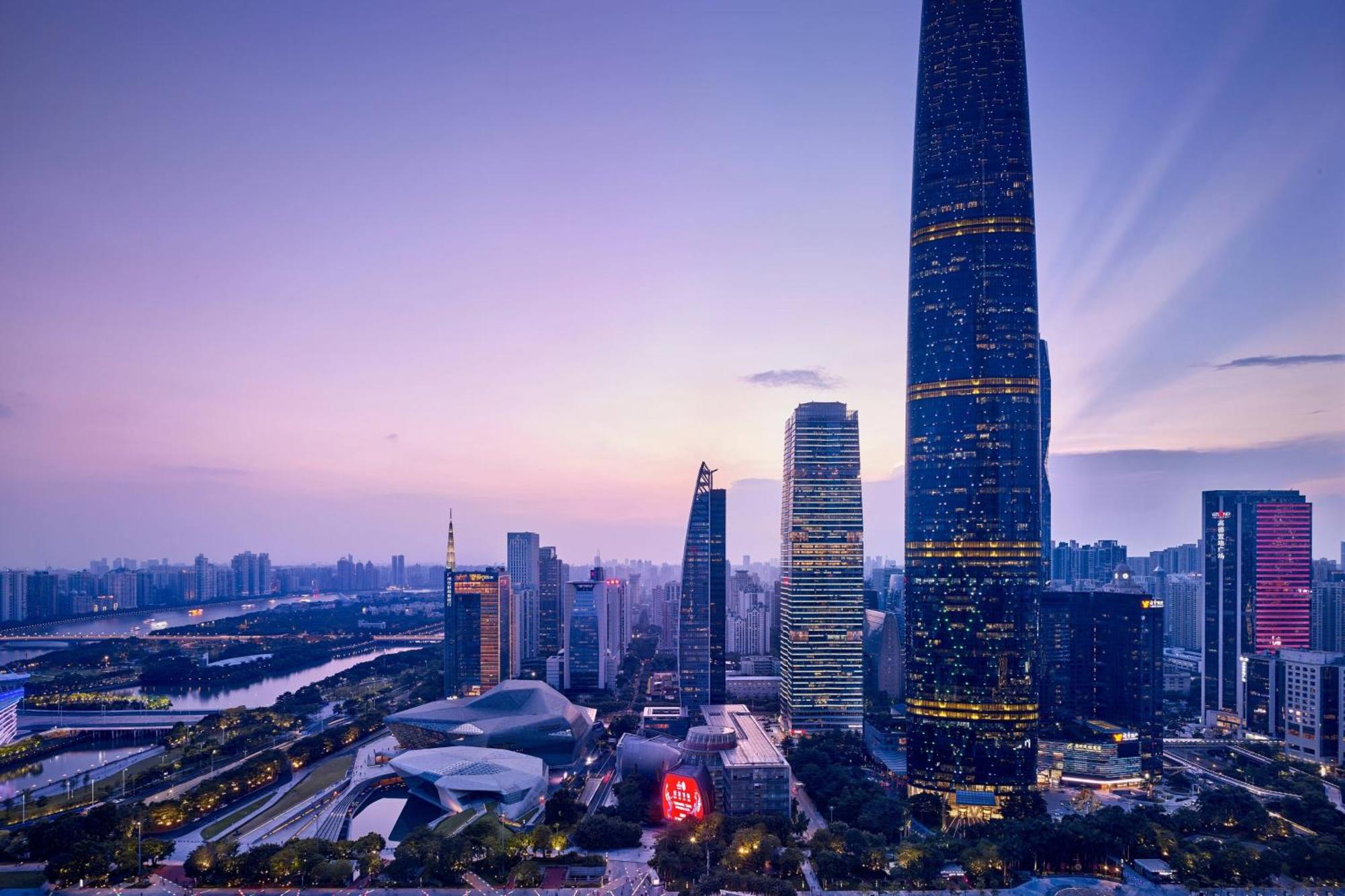 The Ritz-Carlton, Guangzhou Exterior foto