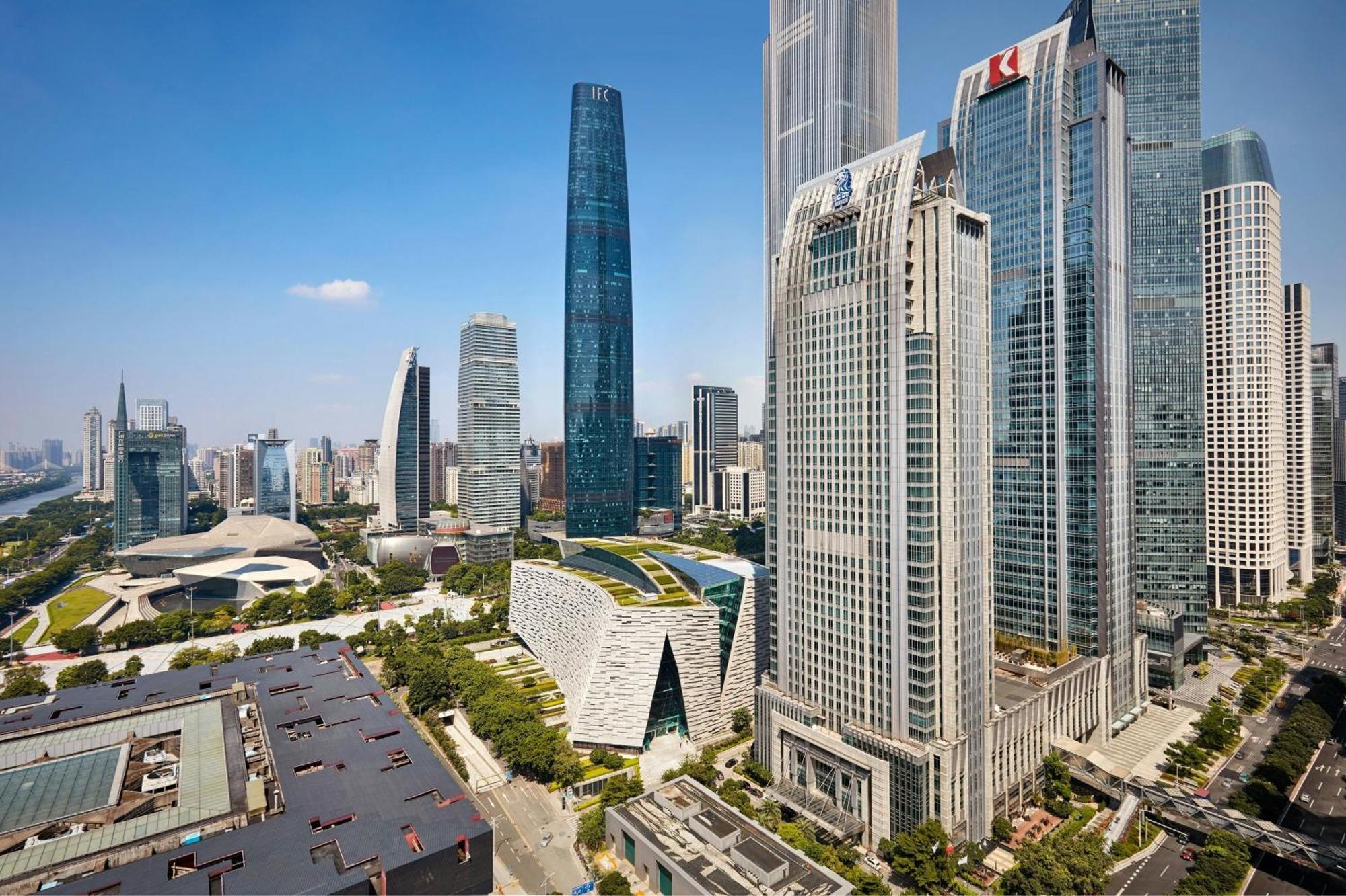 The Ritz-Carlton, Guangzhou Exterior foto